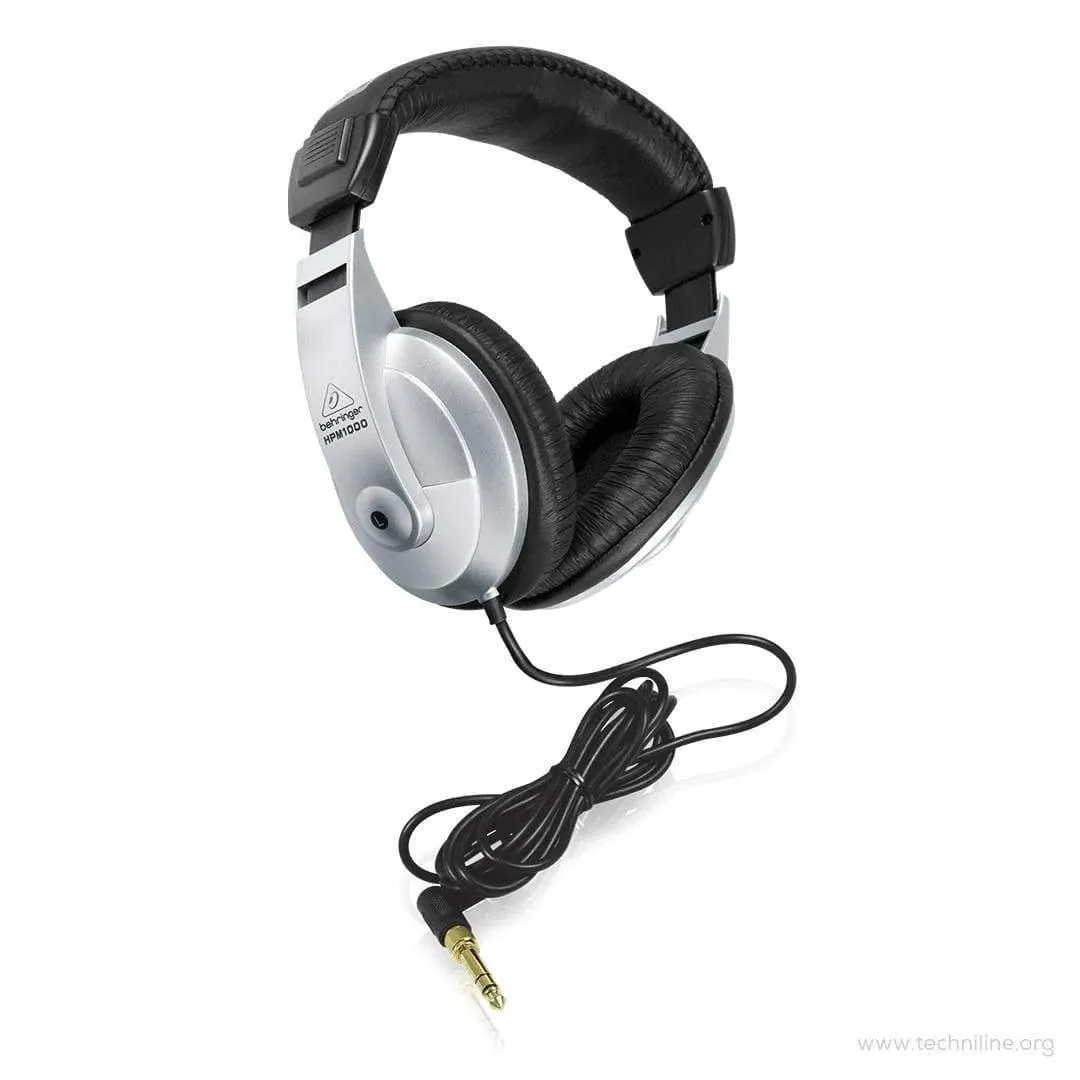 Behringer HPM1000 Multi Purpose Headphones Silver