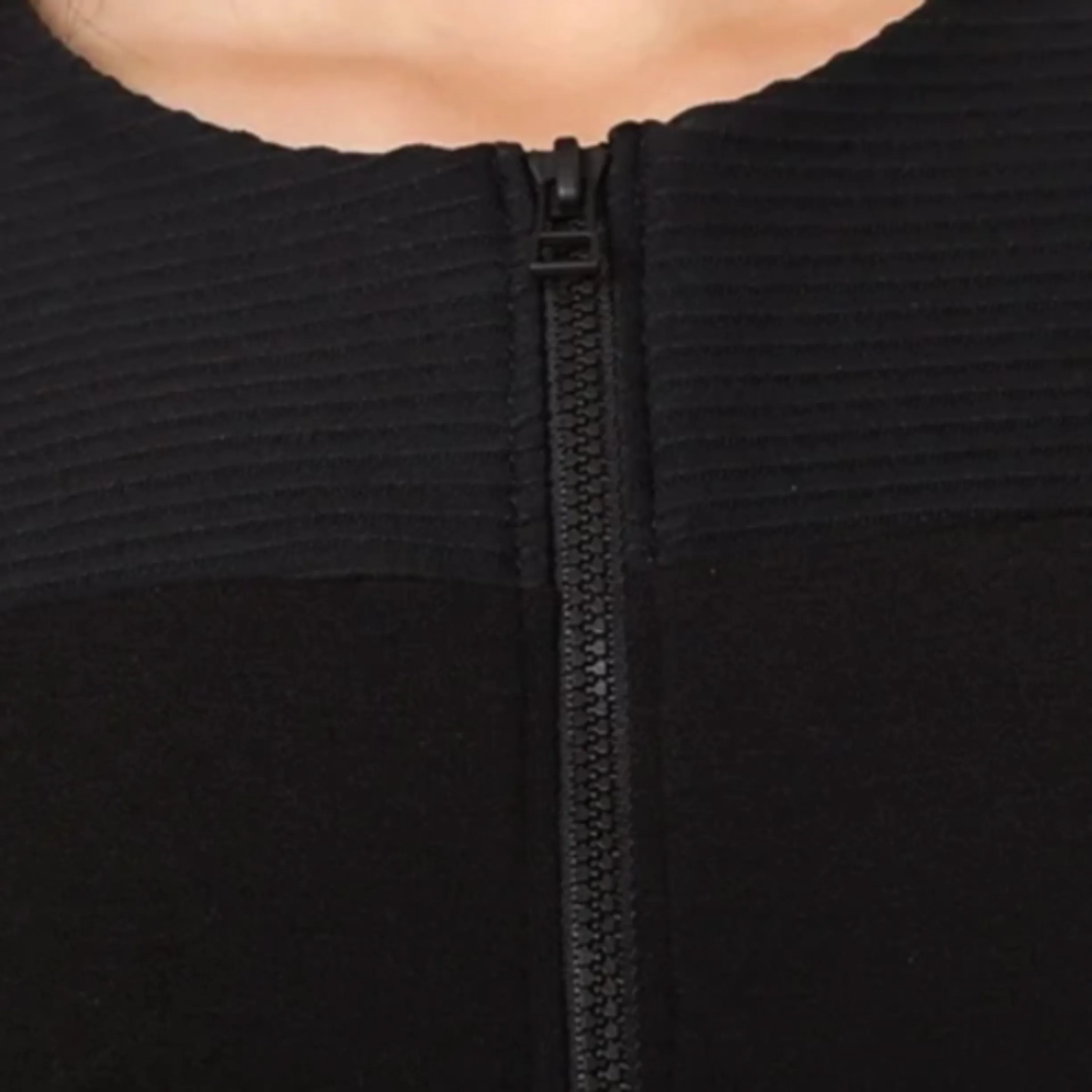 BEYOND YOGA Black Easy Rider Moto Jumper Size S NWOT