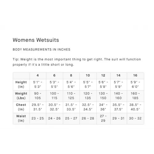 Billabong Synergy 5:4 Hooded Women Winter Wetsuit