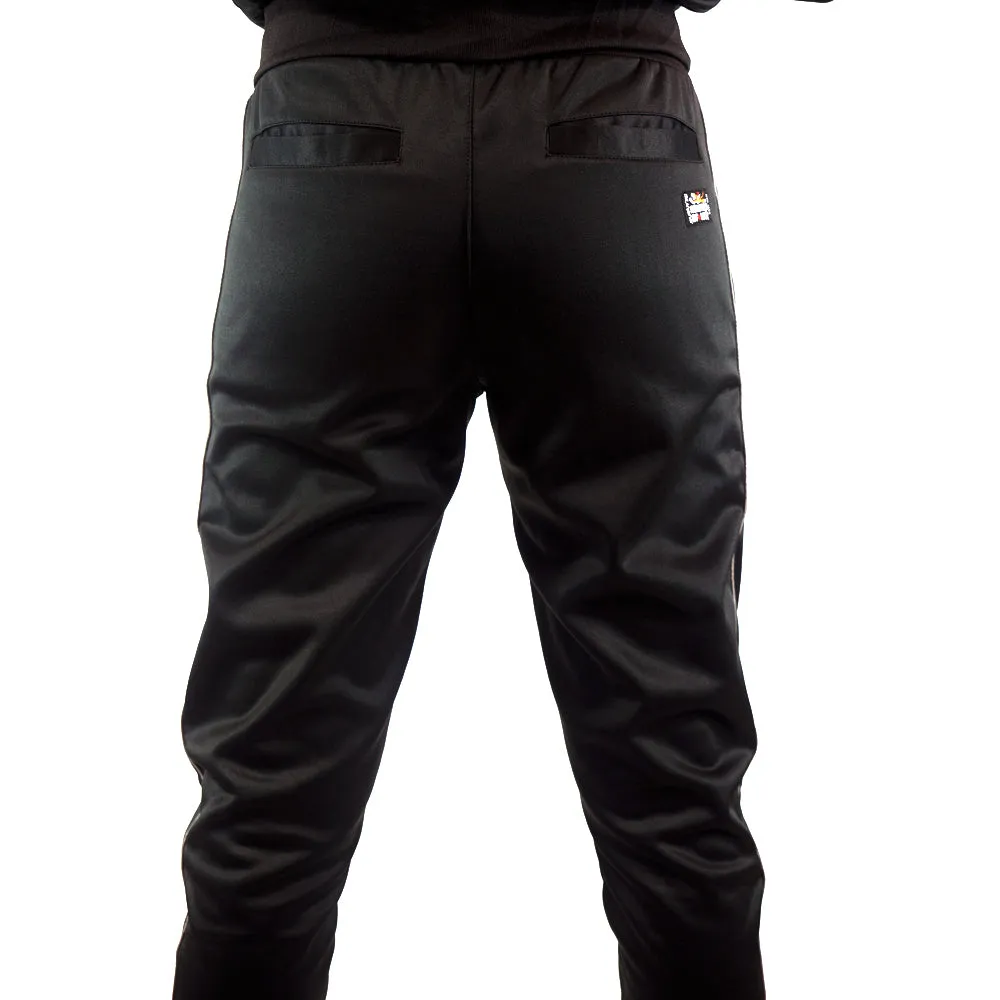 Black Worldwide Reflective Sweat Pant