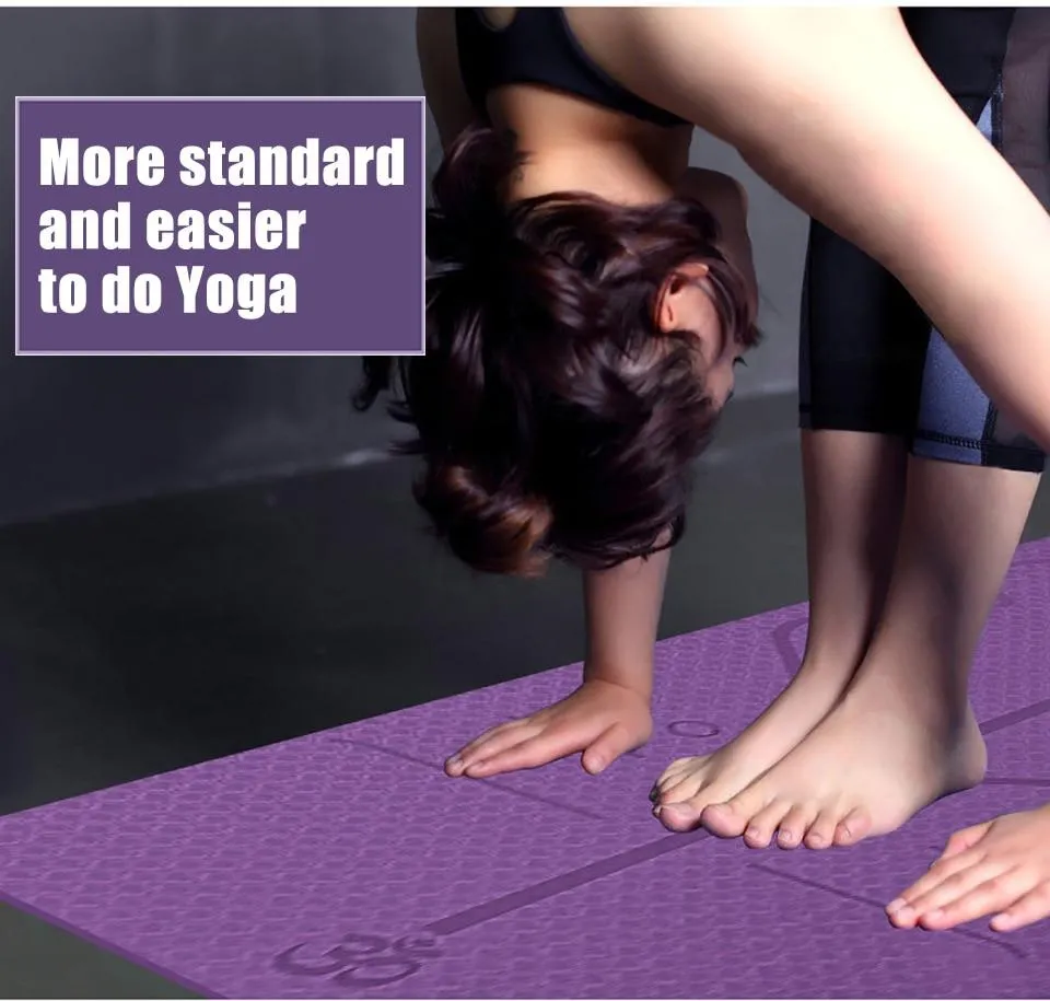 BODY ALIGNING YOGA MAT
