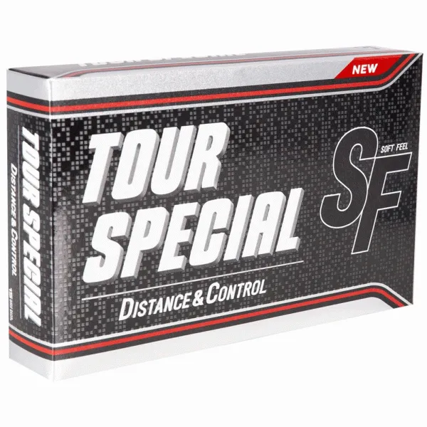 Bolas de golf Srixon Tour Special blancas, paquete de 15