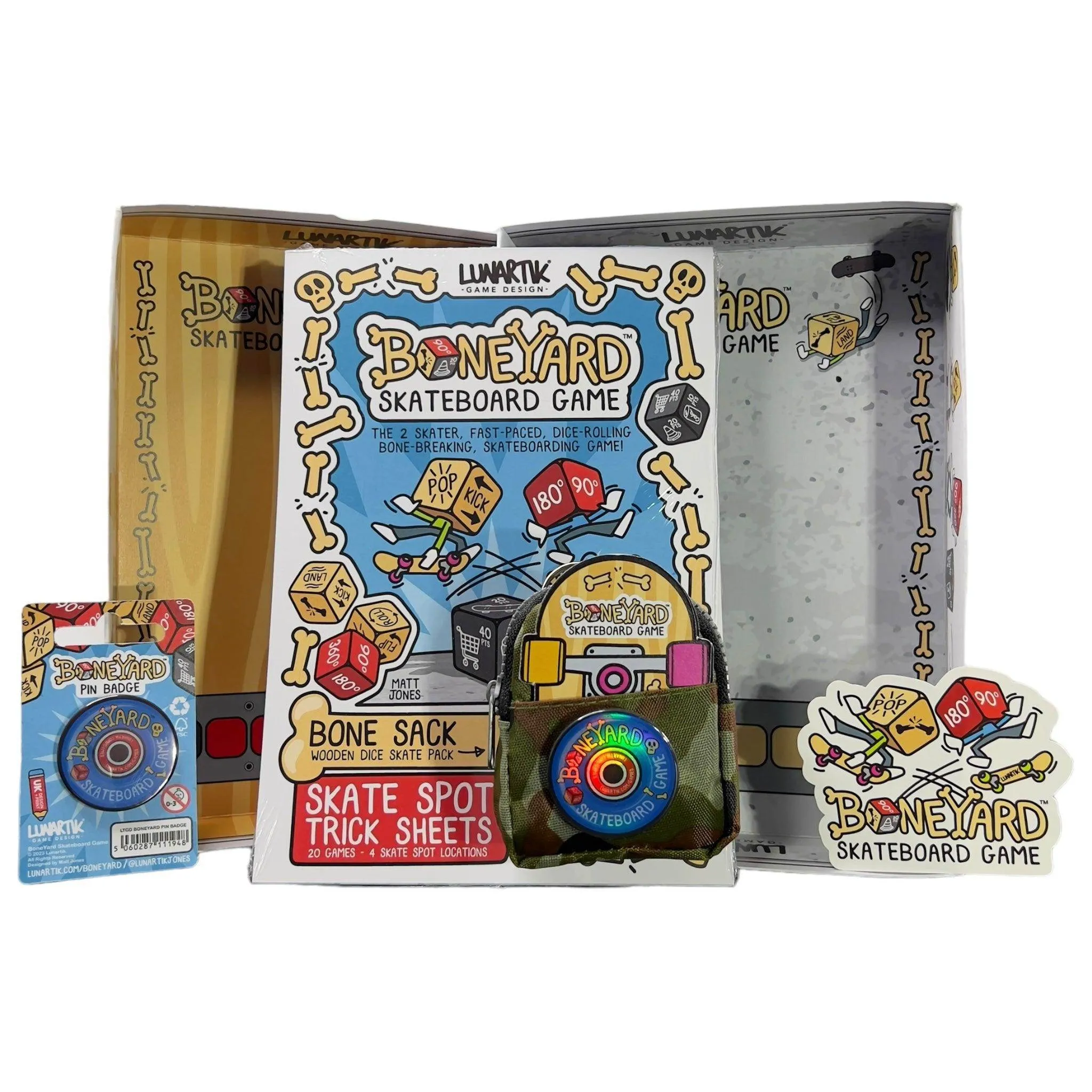 BoneYard Skateboard Game