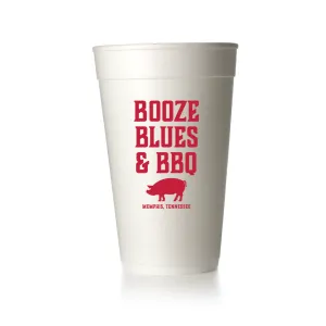 Booze, Blues & BBQ Cups