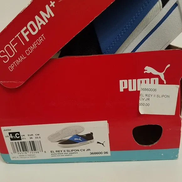 Boys Puma El Rey II Slip-on