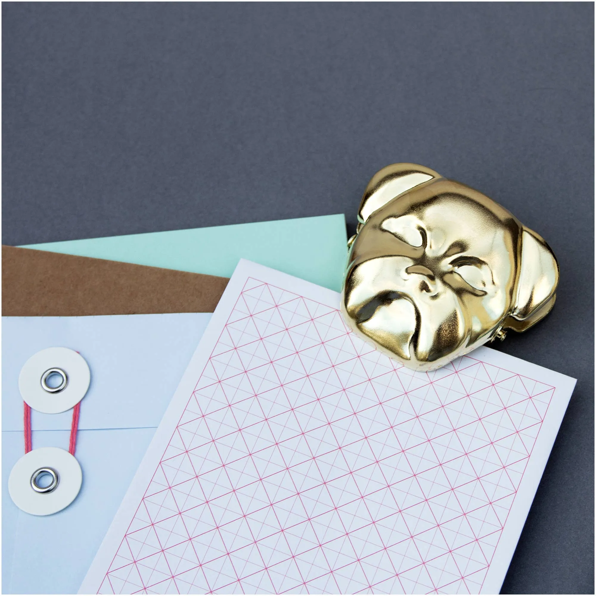 Brass Bulldog Clip