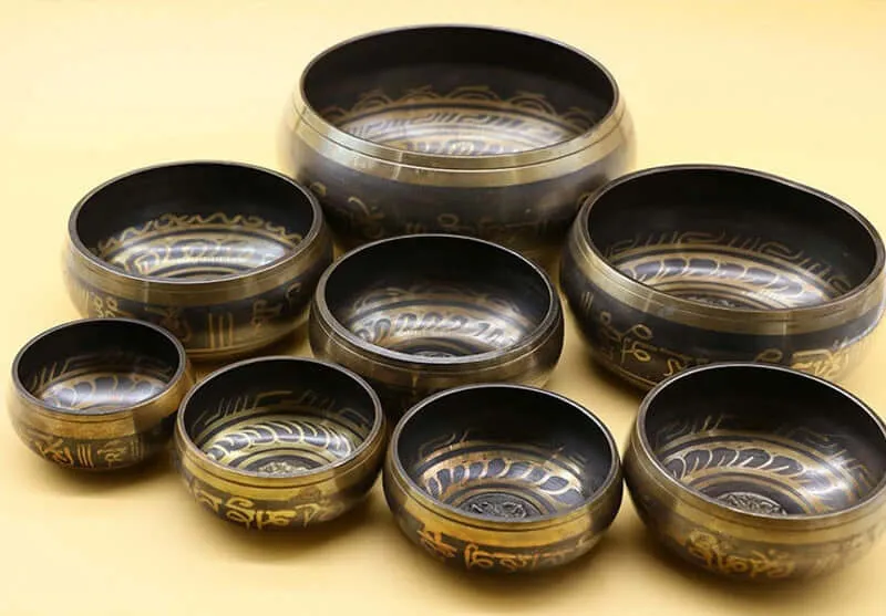 Brass Tibetan Yoga Singing Bowl Meditation Chakra