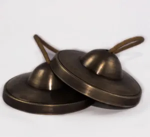 Bronze Tingsha Cymbals Unique Addition to Your Meditation Tools