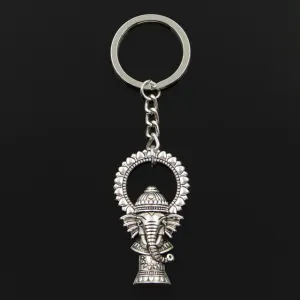 Buddha Keychain - Ganesh Pendant