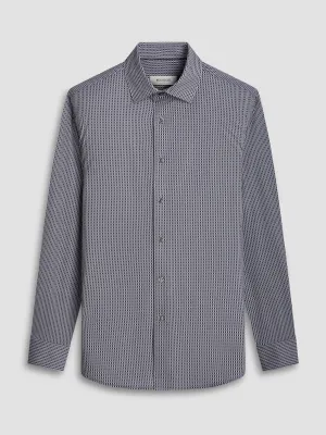 Bugatchi Ooohcotton James Long Sleeve Shirt - Black