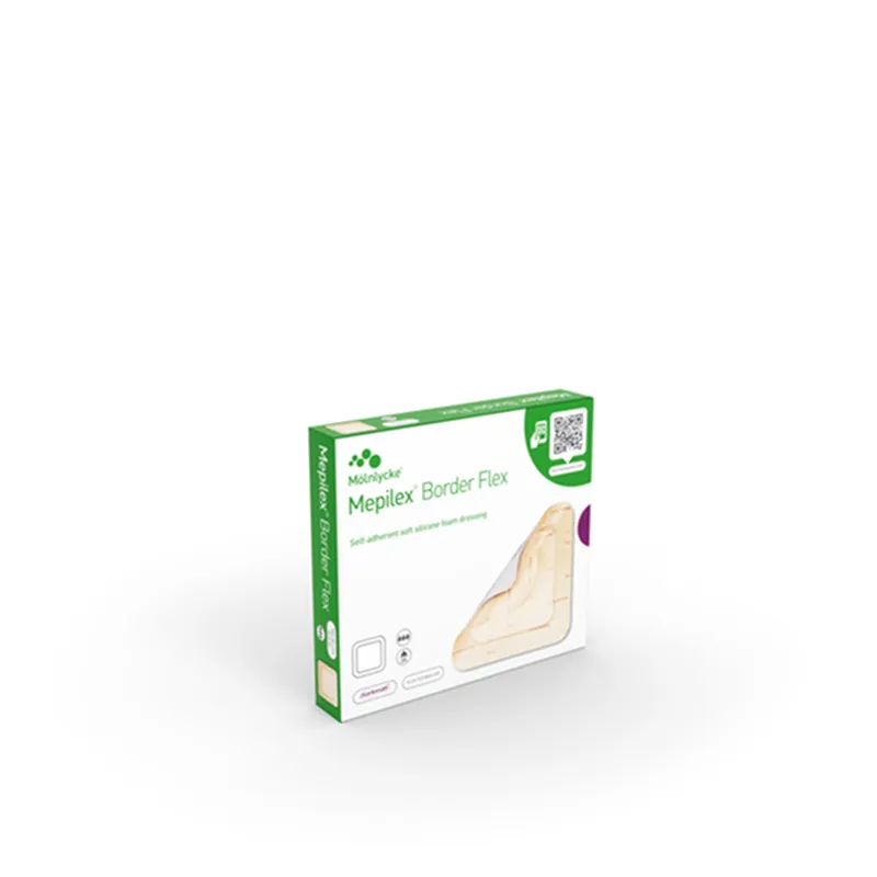 BX/10 MEPILEX BORDER FLEX 15X15cm (6 X6")