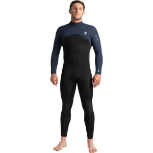 C-Skins Session 4/3mm Back Zip Wetsuit - Black Slate
