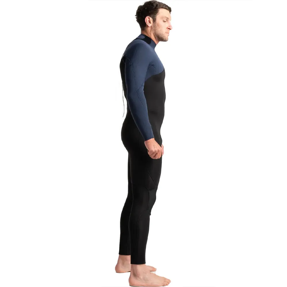C-Skins Session 4/3mm Back Zip Wetsuit - Black Slate