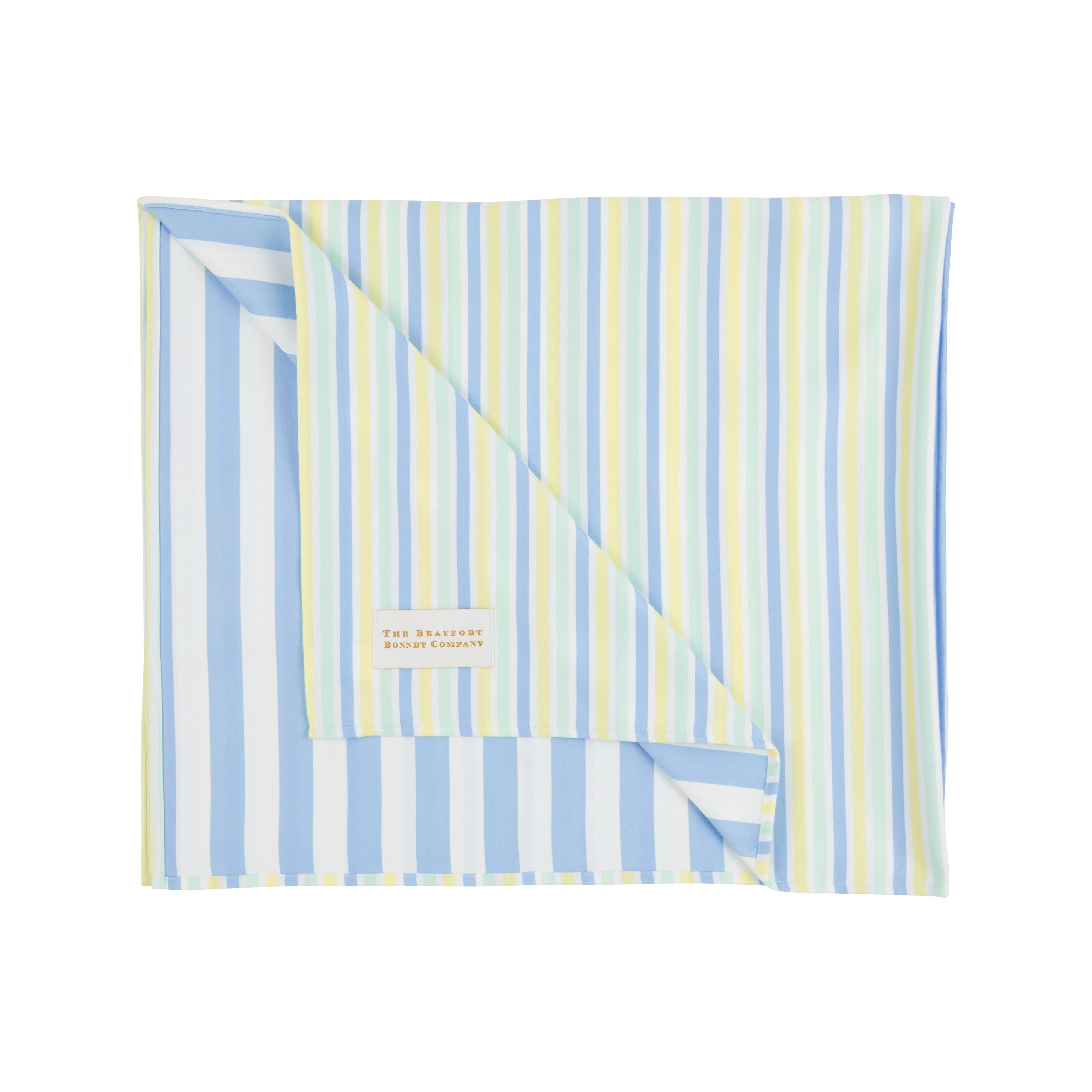 Calloway Quick Dry Towel - Siesta Key Stripe (Blue) with Beale Street Blue Stripe