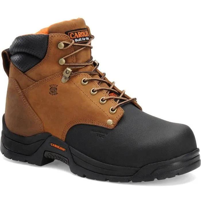 Carolina Men's Bruno Internal 6" Composite Metguard Boot -Brown- CA5582