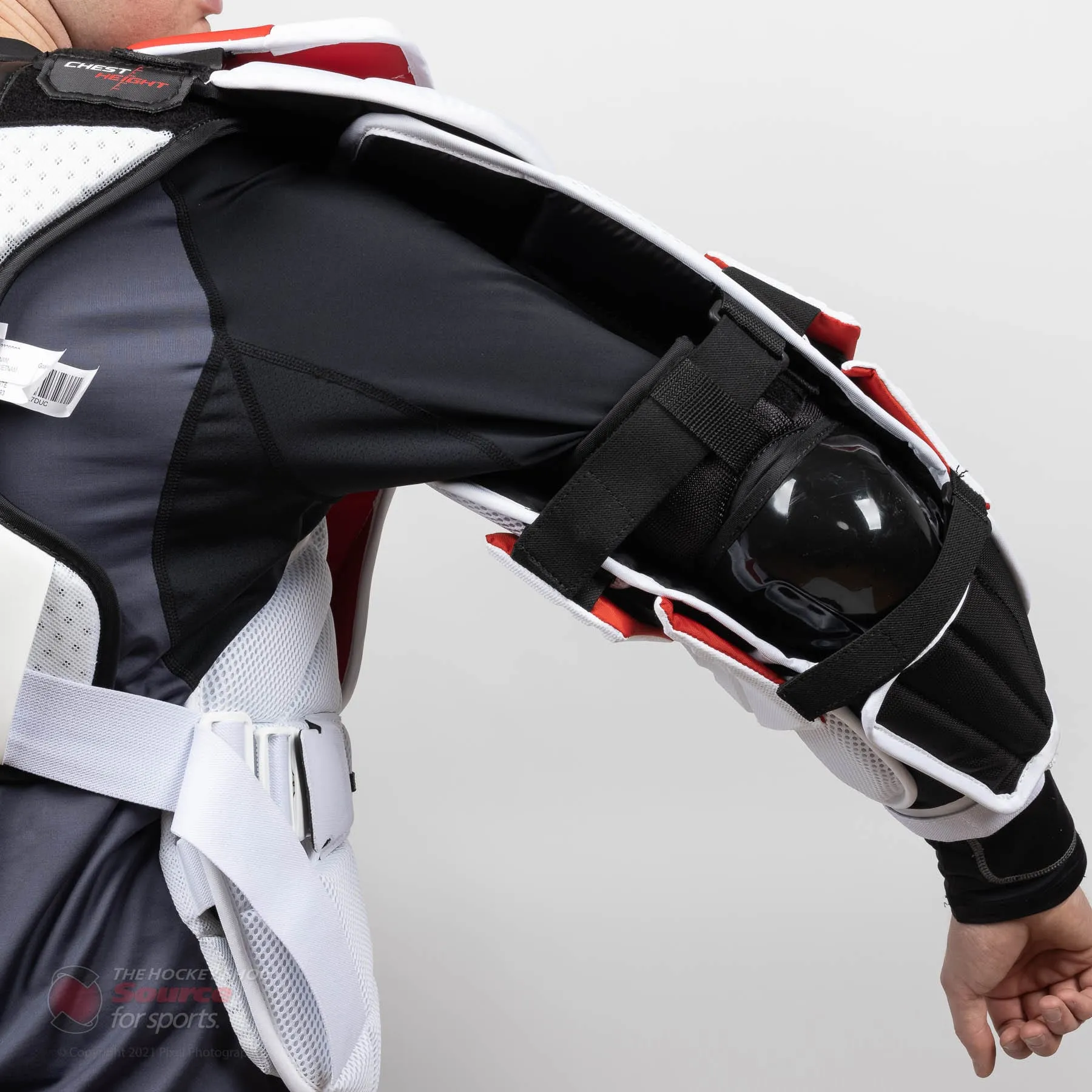 CCM Extreme Flex 5 Senior Chest & Arm Protector - White
