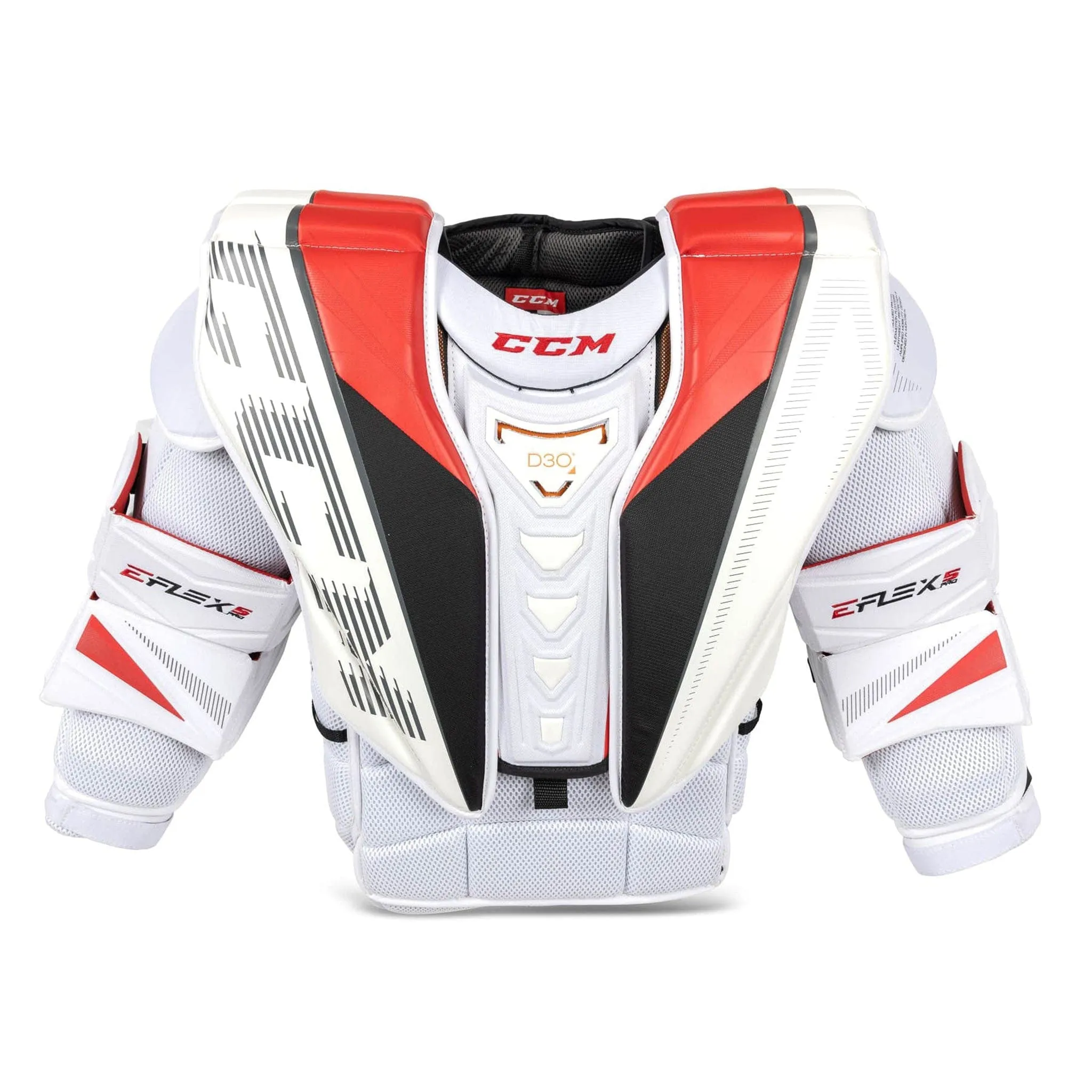 CCM Extreme Flex 5 Senior Chest & Arm Protector - White