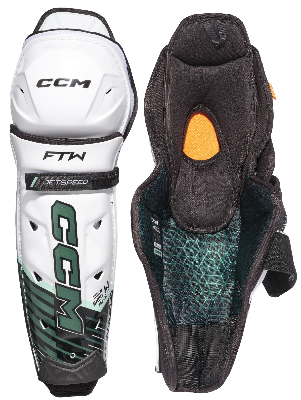 CCM Jetspeed FTW Senior Shin Guards