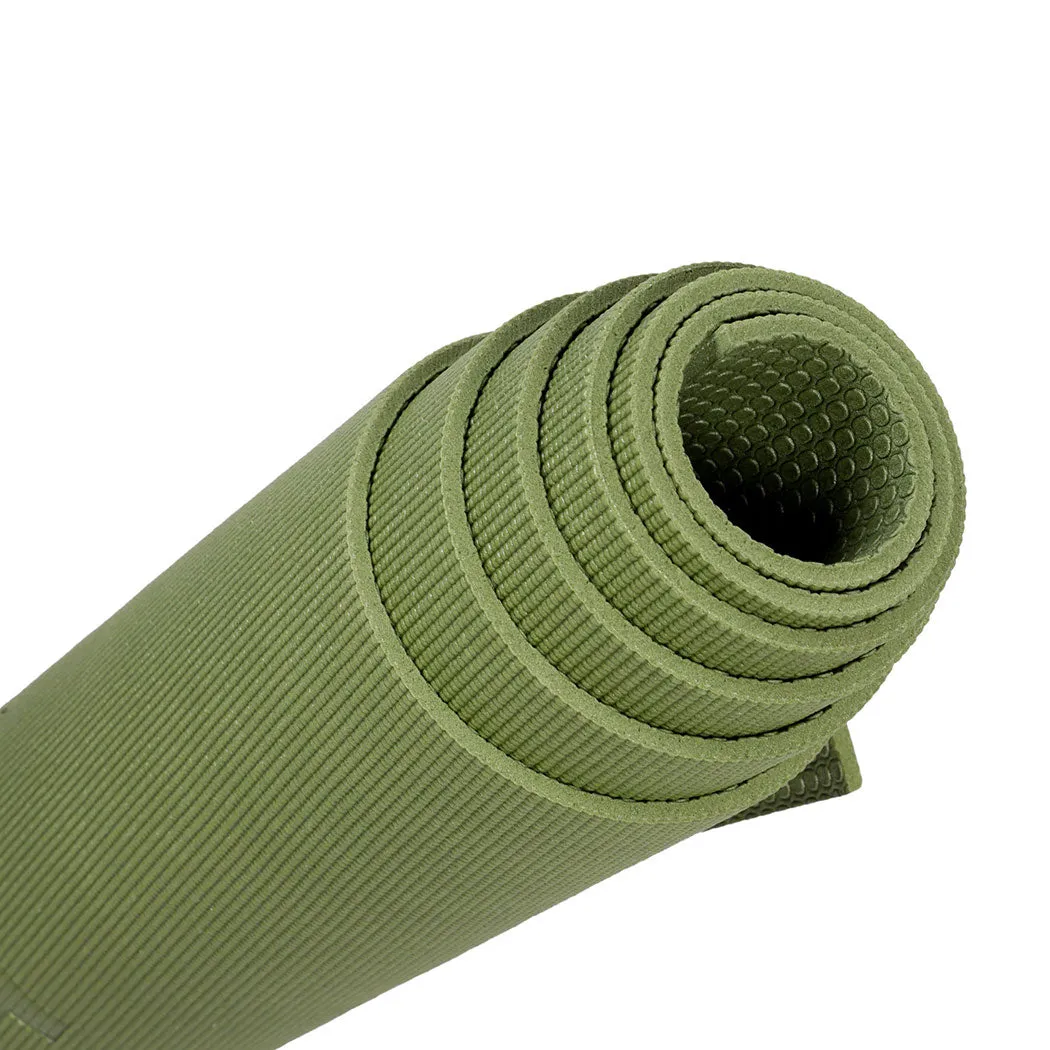 Centra Yoga Mat Non Slip 5mm Exercise Green
