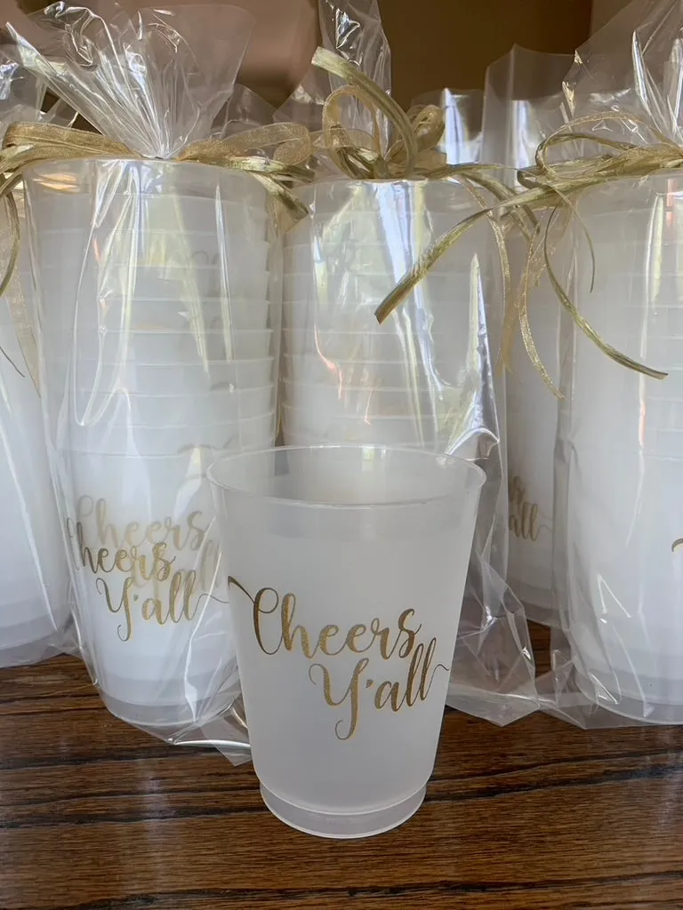 Cheers Y'all Cups