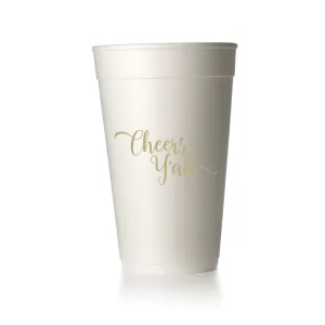 Cheers Y'all Cups