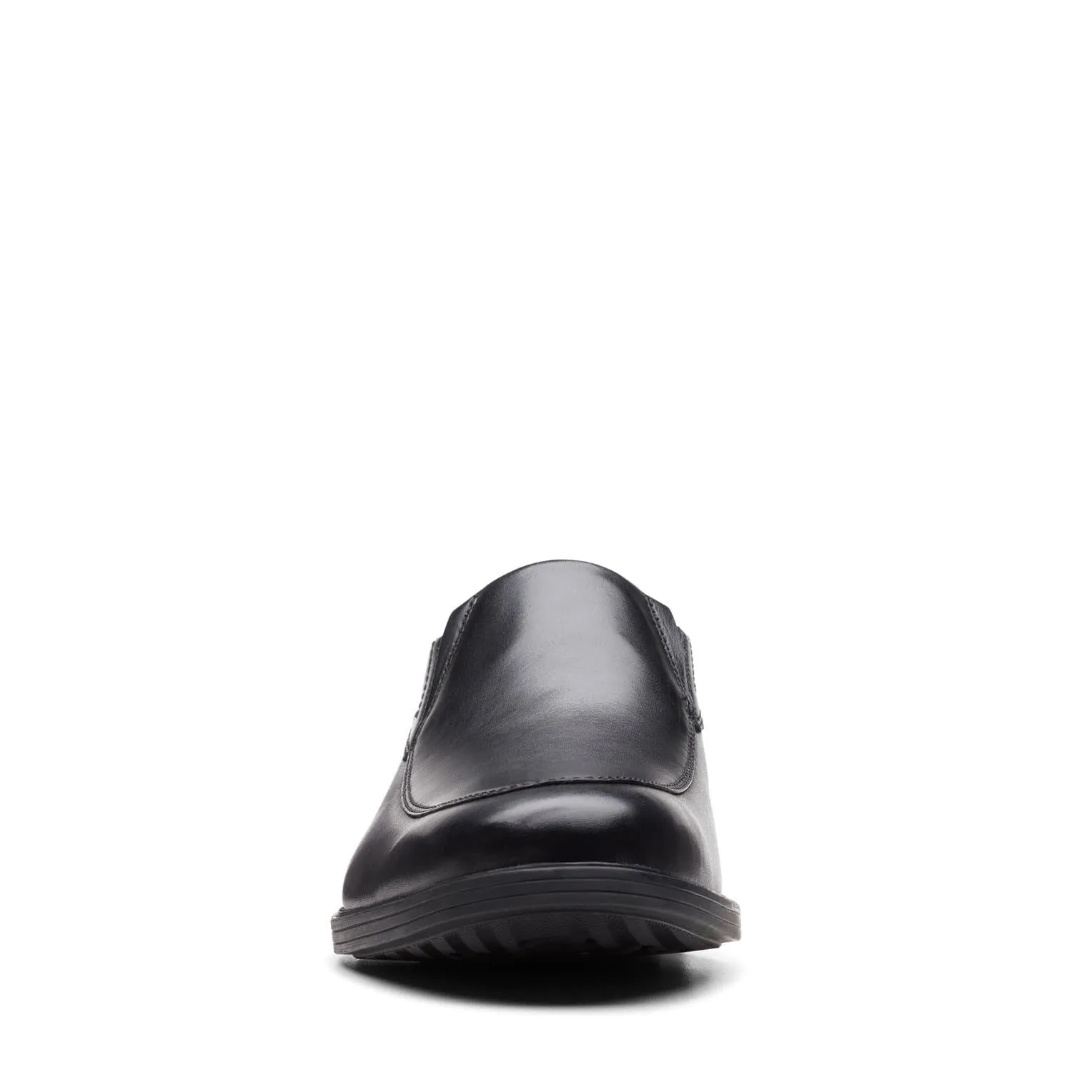 Clarks Whiddon Step - Shoes - Black Leather - 261529168 - H Width (Wide Fit)