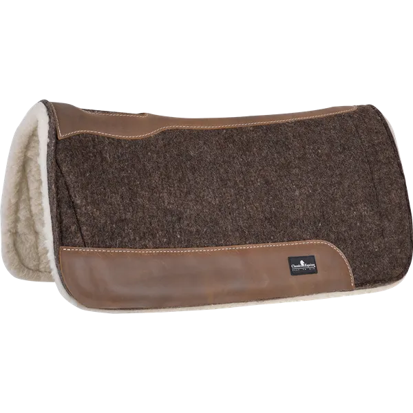 Classic Equine Blended Felt Fleece Bottom Saddle Pad