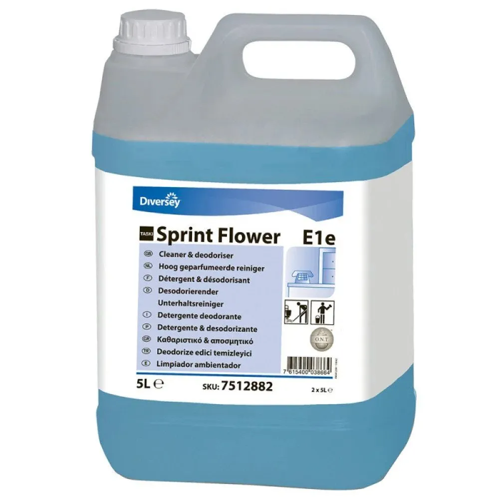 Cleaner and Deodoriser Diversey Sprint Flower, 5L