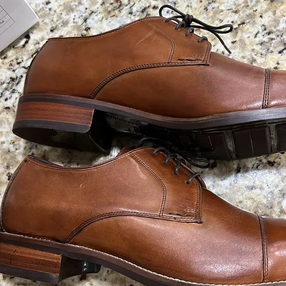 Cole Haan Men’s Brown/Tan Lace-Up Dress Shoes - Sz 11 W