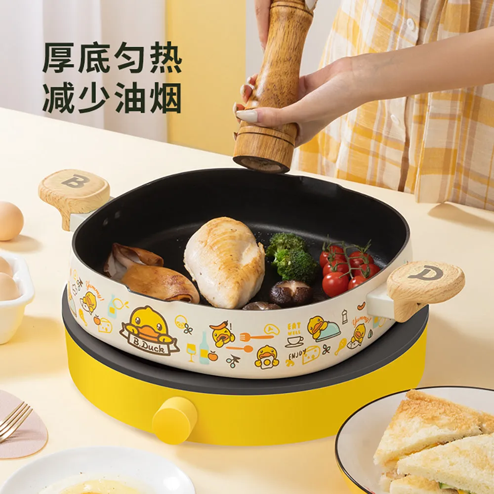 Cooker King Little Yellow Duck Multi-Purpose Frying, Grilling and Soup Pot 28cm
