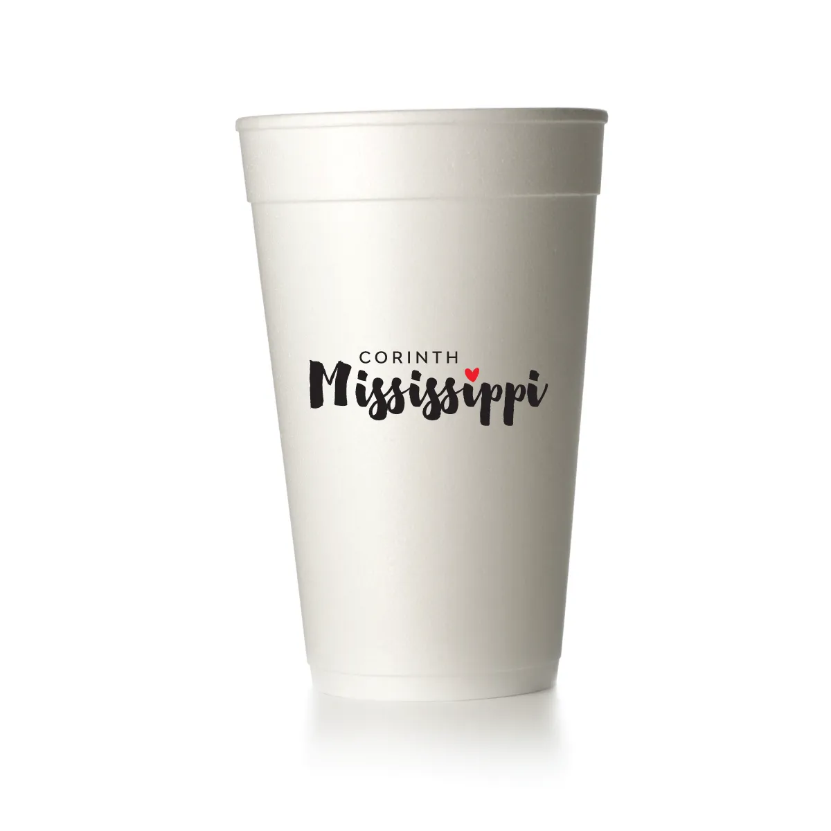 Corinth Script Cups