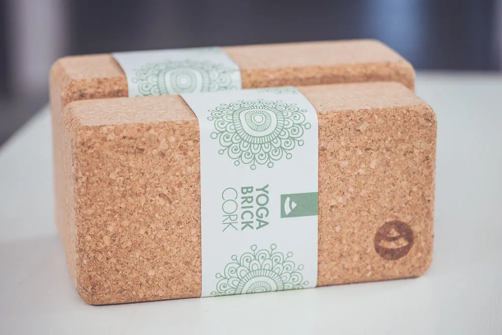 CORK YOGA BLOCK