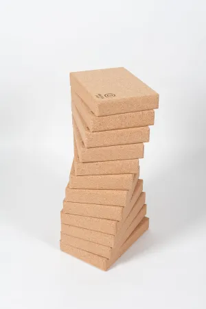 Cork Yoga Blocks - 12 Pack