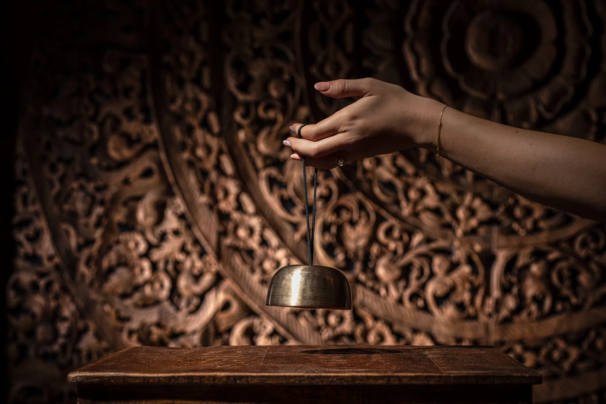 Cosmos Therapy Metal Singing Bowl and Bell 3.7" / 250g