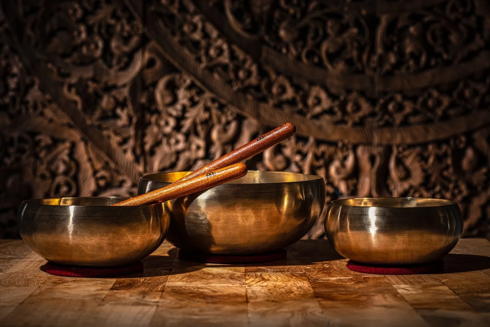 Cosmos Therapy Metal Singing Bowl Set of 3 / 3800g