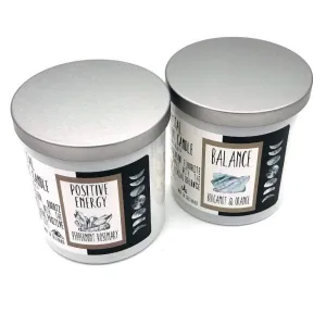 Crystal Infused Aromatherapy Candle
