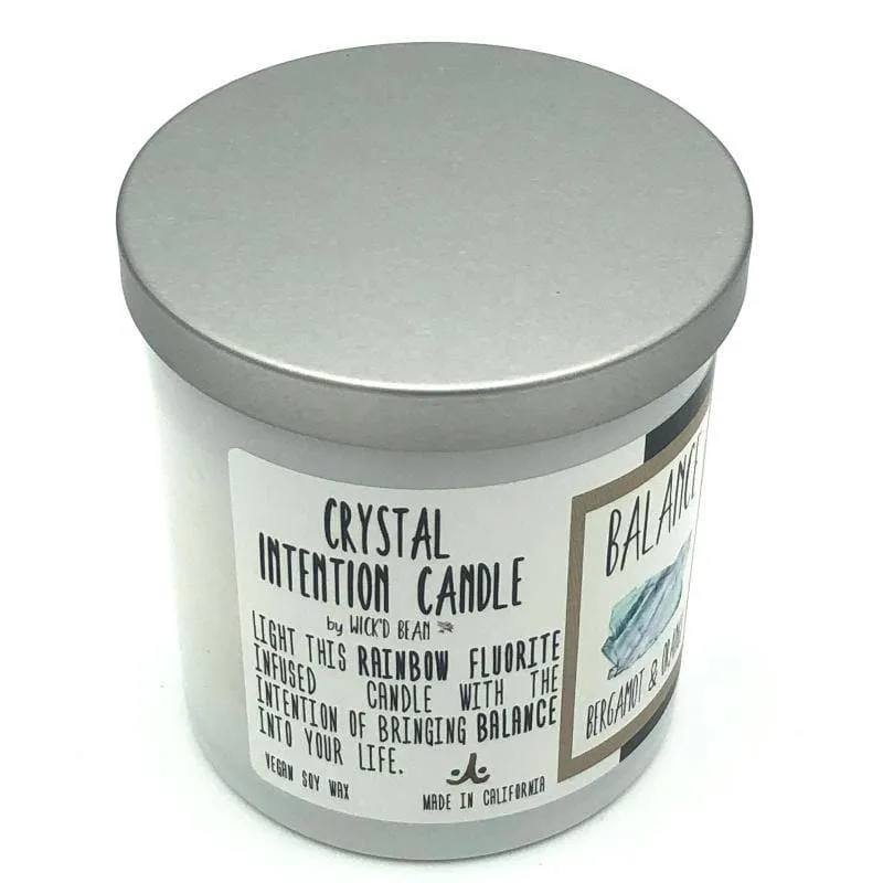 Crystal Infused Aromatherapy Candle