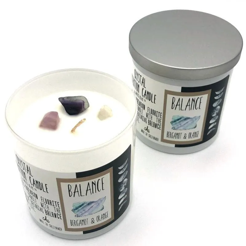 Crystal Infused Aromatherapy Candle