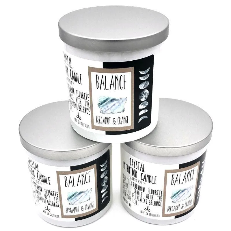 Crystal Infused Aromatherapy Candle