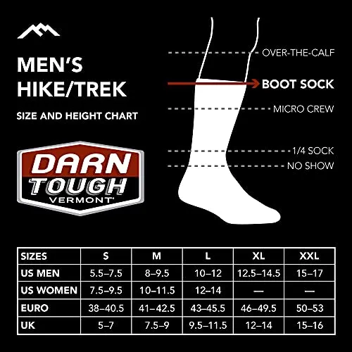 Darn Tough (1952) Spur Hike/Trek Men's Sock