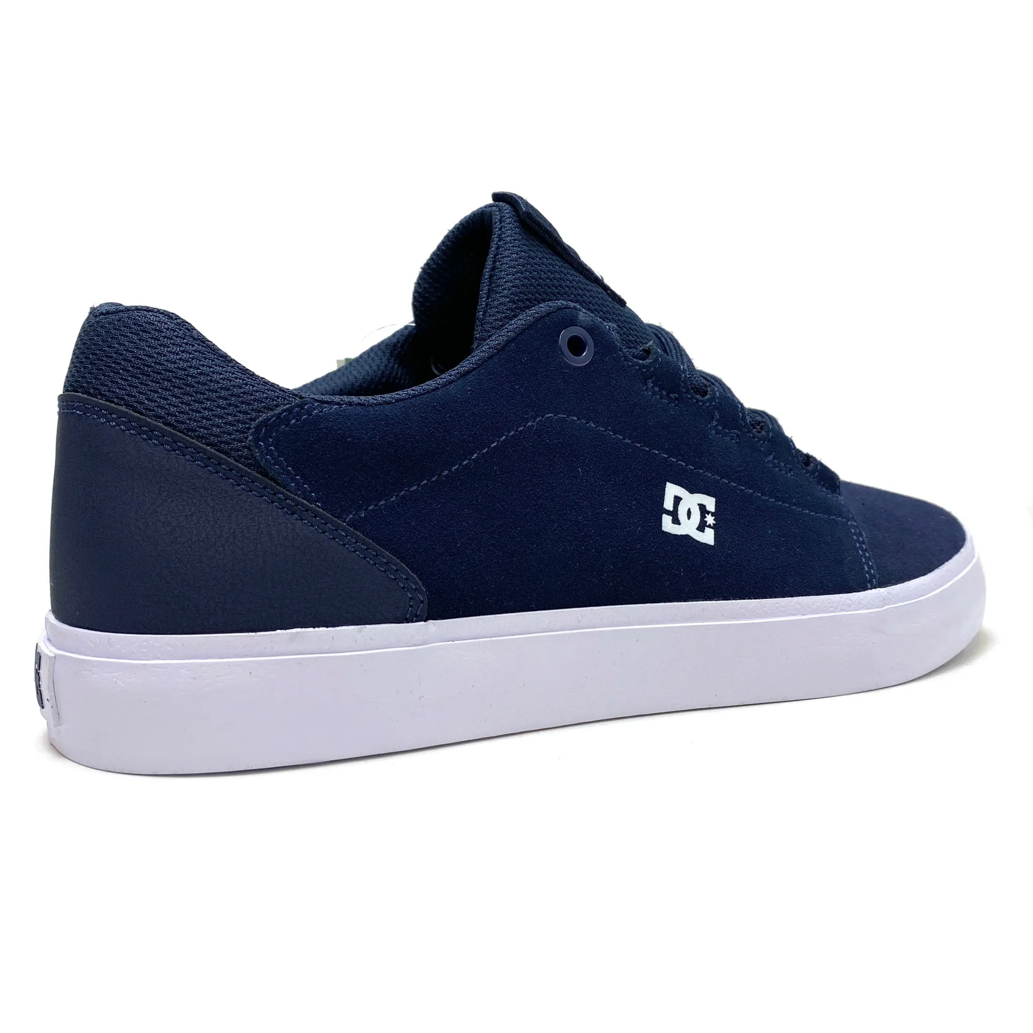 DC SHOES HYDE NAVY & WHITE TRAINERS (UK 11)
