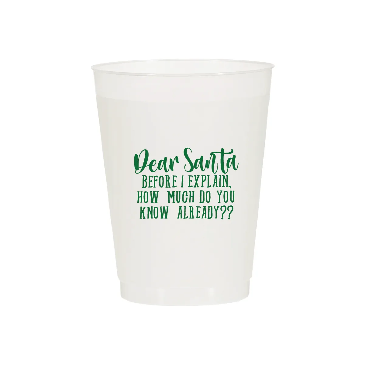 Dear Santa Cups