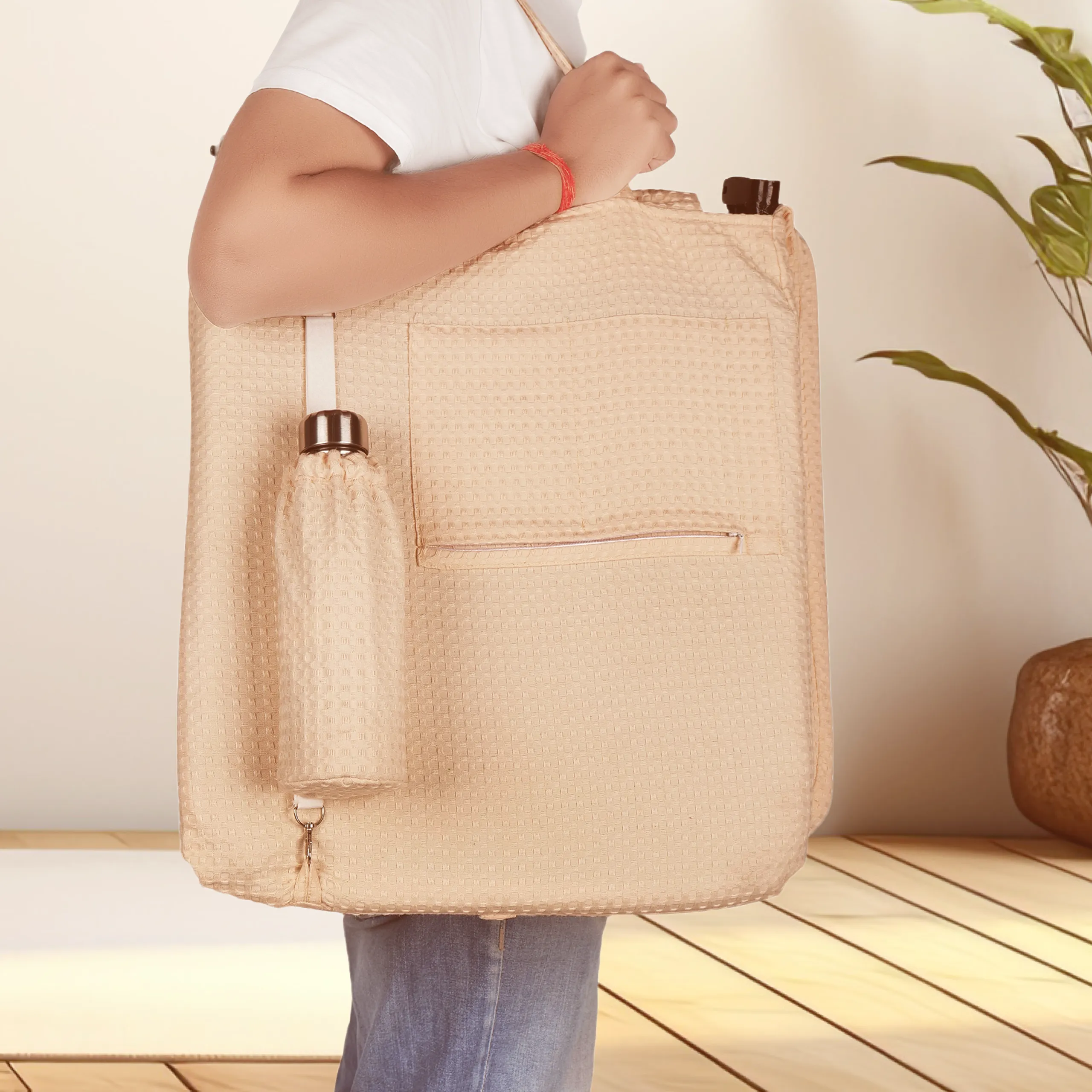 Designer Meditation Chair | Peach
