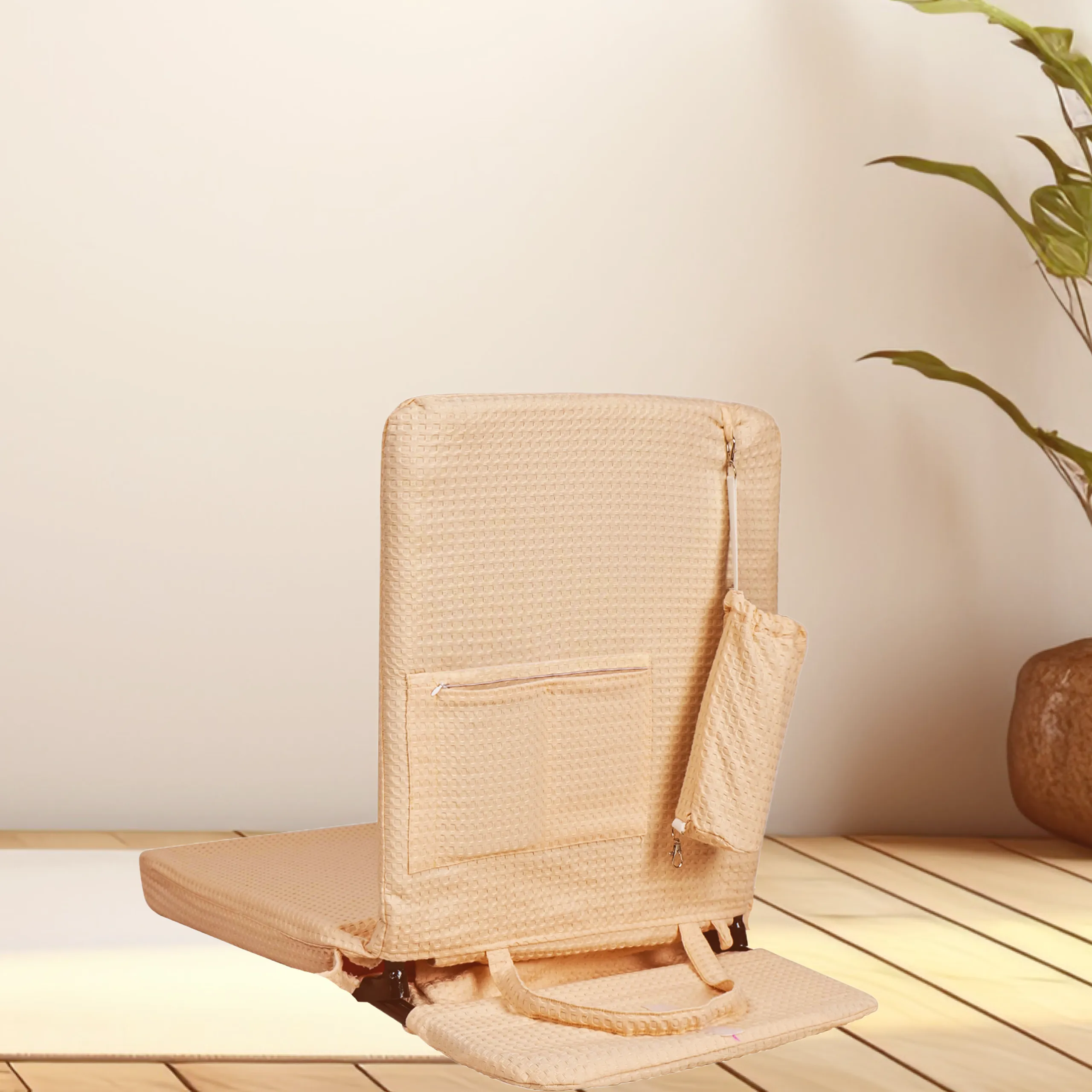 Designer Meditation Chair | Peach