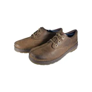 Dr Martens Men’s Nevin US12 Brown Leather Lace up Split Toe Oxford Shoes