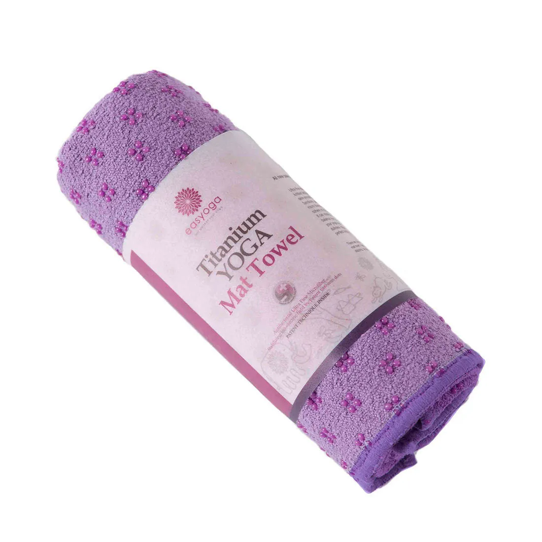 easyoga Titanium Yoga Hand Towel - P3 Light Purple