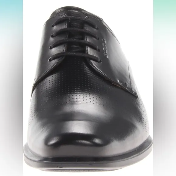 ECCO Men’s Black Dress Oxford Shoes EU 42