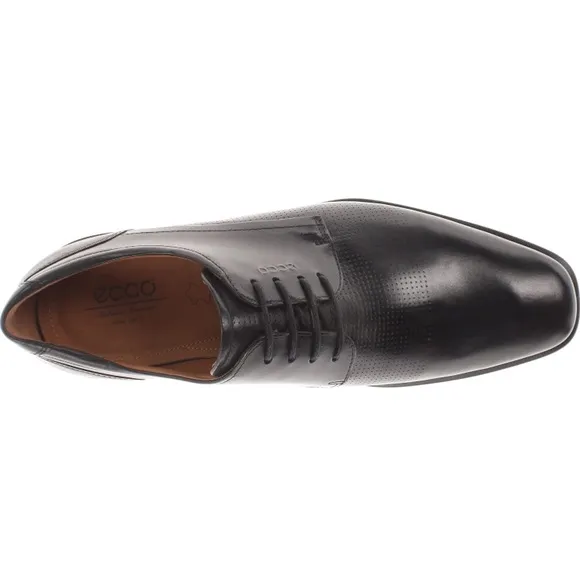 ECCO Men’s Black Dress Oxford Shoes EU 42