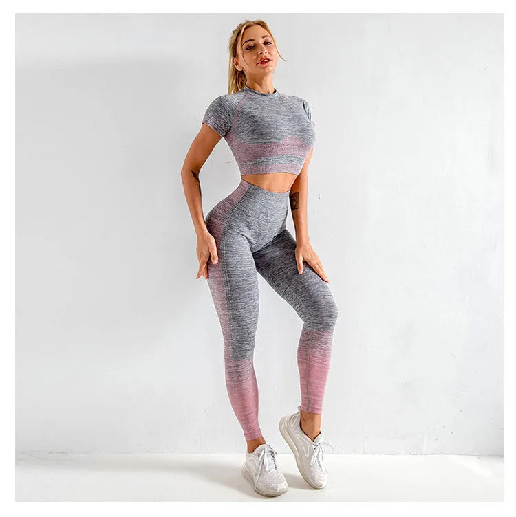 Elastic fitness sports yoga clothes trendy