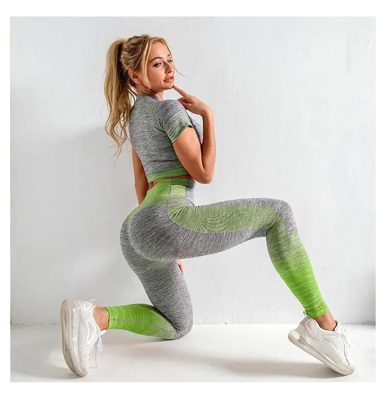 Elastic fitness sports yoga clothes trendy